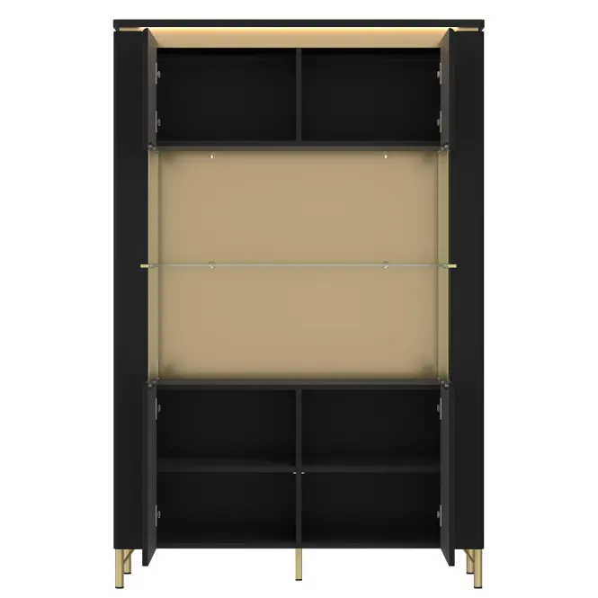 Vitrin Norica LAZV02 U114 2D fekete