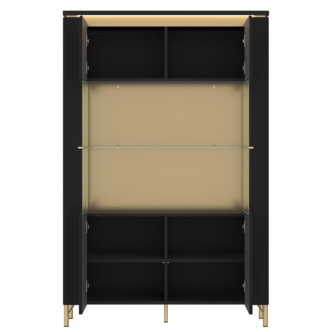 Vitrin Norica LAZV02 U114 2D fekete
