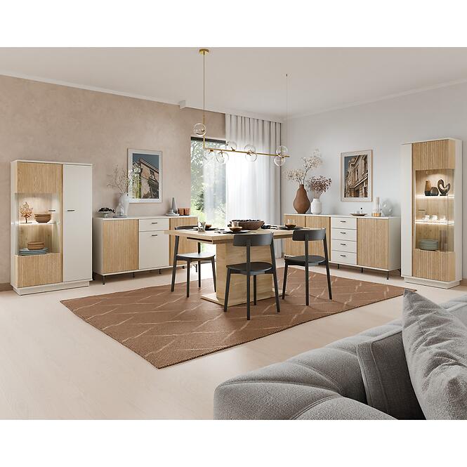 Vitrin Mosano LUSV102 2D tölgy cremona