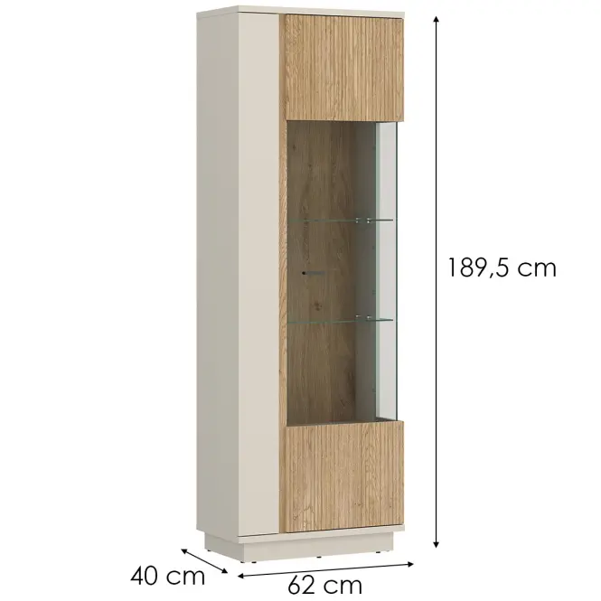 Vitrin Mosano LUSV101 1D tölgy cremona