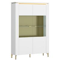 Vitrin Lazio LAZV02 U008/U0802D fehér alpesi