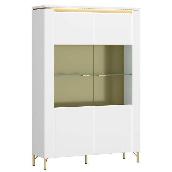 Vitrin Lazio LAZV02 U008/U0802D fehér alpesi