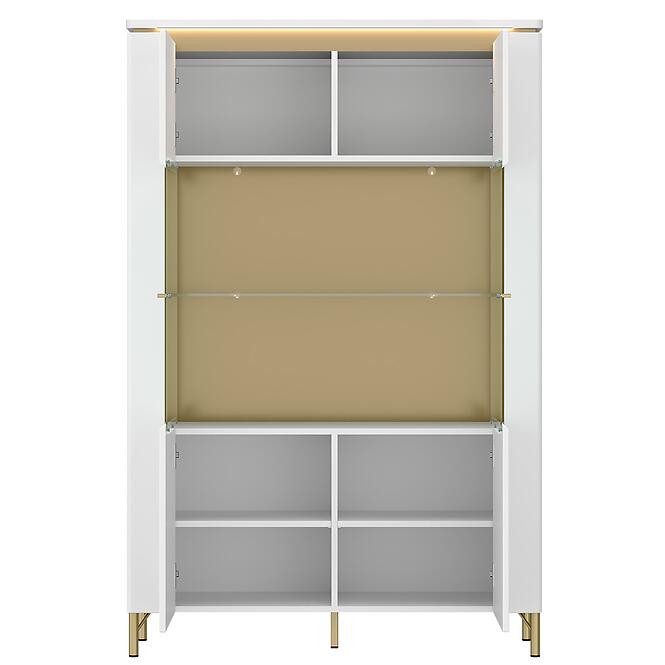Vitrin Lazio LAZV02 U008/U0802D fehér alpesi,3