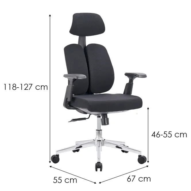 Szék Nerik 13109 Fekete,2