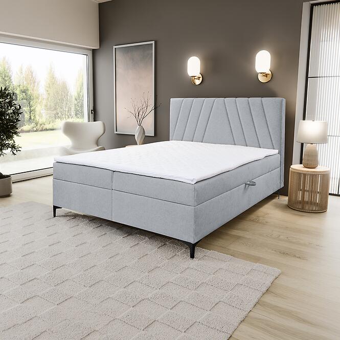 Kontinentális ágy Capri 160x200 + topper Whisper 17