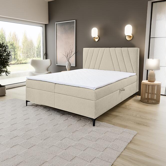 Kontinentális ágy Capri 160x200 + topper Whisper 2
