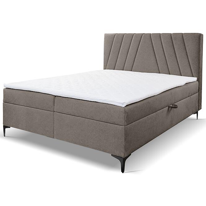 Kontinentális ágy Capri 160x200 + topper Whisper 5