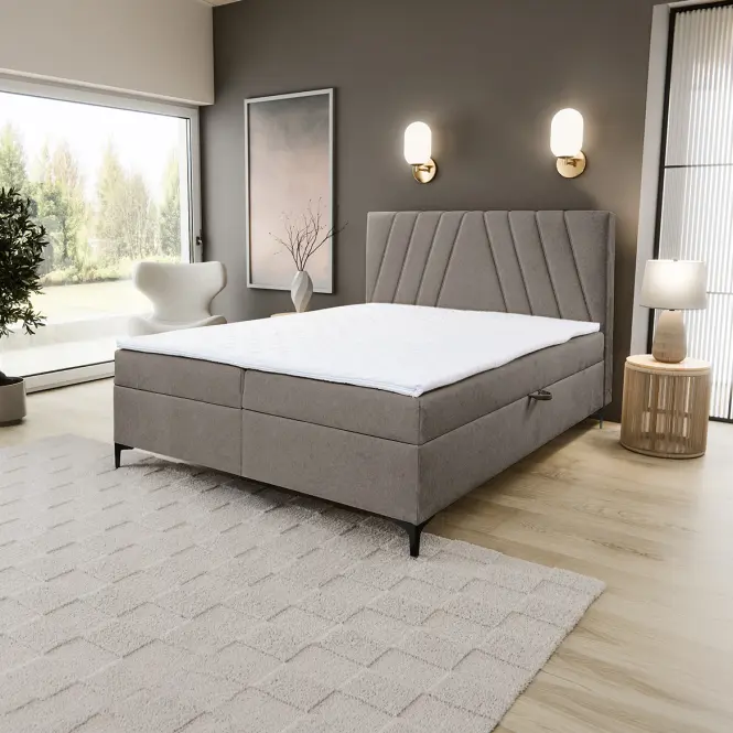 Kontinentális ágy Capri 160x200 + topper Whisper 5