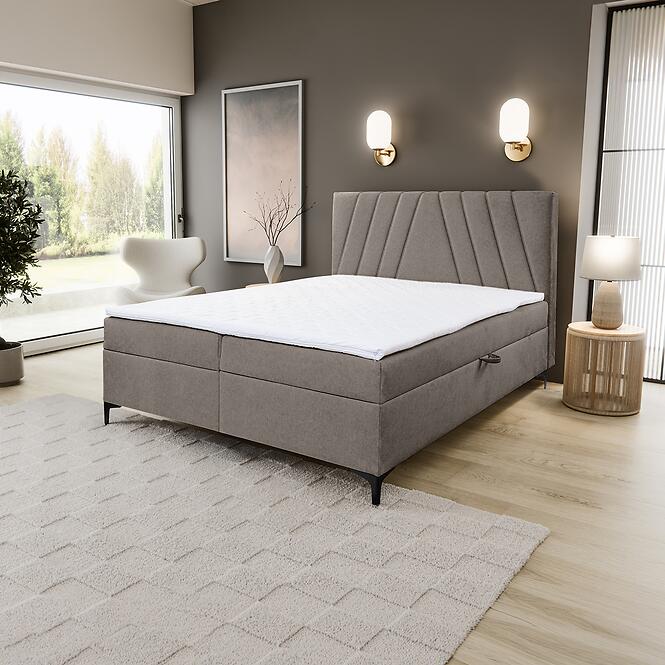 Kontinentális ágy Capri 160x200 + topper Whisper 5