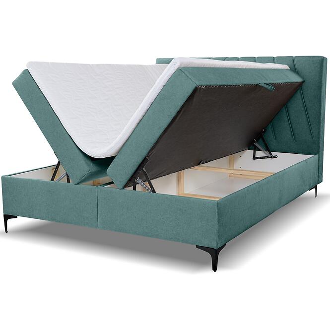 Kontinentális ágy Capri 160x200 + topper Whisper 12