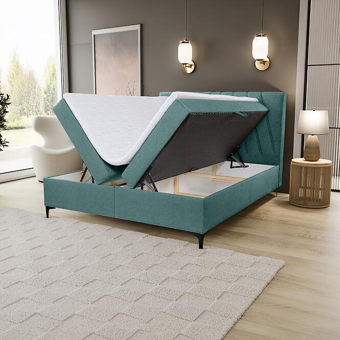 Kontinentális ágy Capri 160x200 + topper Whisper 12
