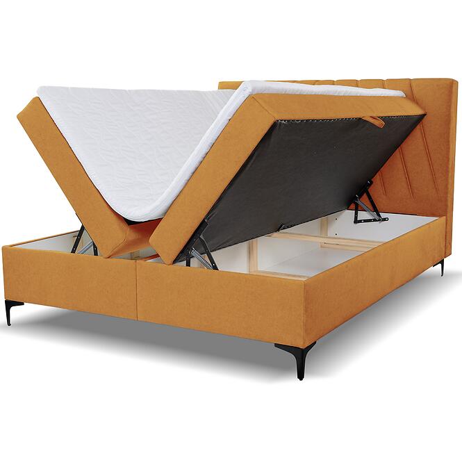 Kontinentális ágy Capri 160x200 + topper Whisper 9