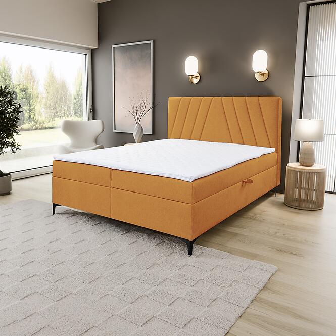 Kontinentális ágy Capri 160x200 + topper Whisper 9