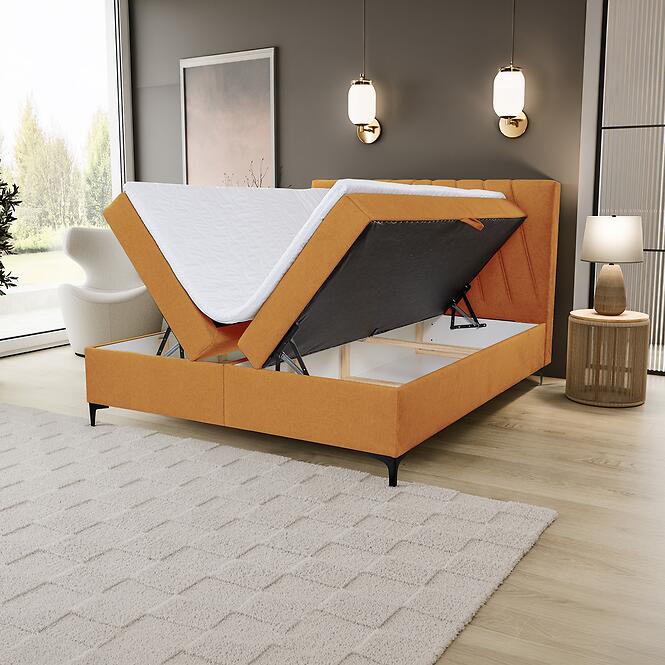 Kontinentális ágy Capri 160x200 + topper Whisper 9