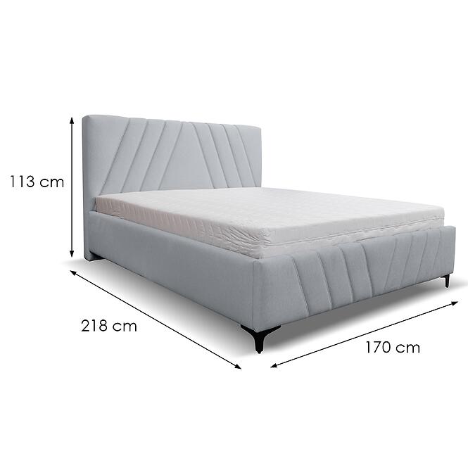 Ágy Classic Capri 160x200 Whisper 17,5