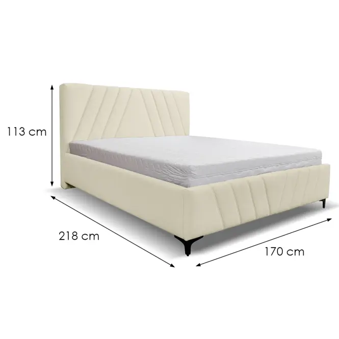 Ágy Classic Capri 160x200 Whisper 2,5
