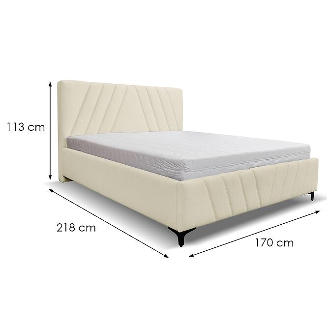 Ágy Classic Capri 160x200 Whisper 2,5