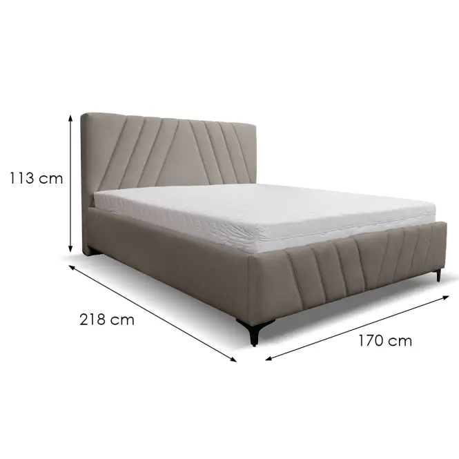 Ágy Classic Capri 160x200 Whisper 5