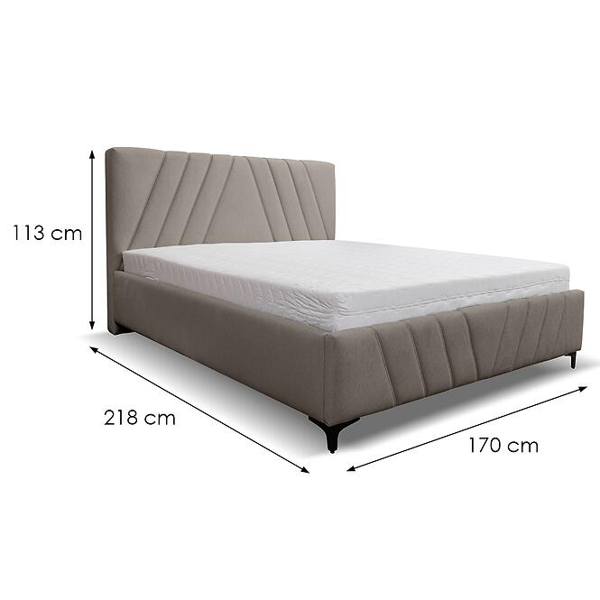 Ágy Classic Capri 160x200 Whisper 5