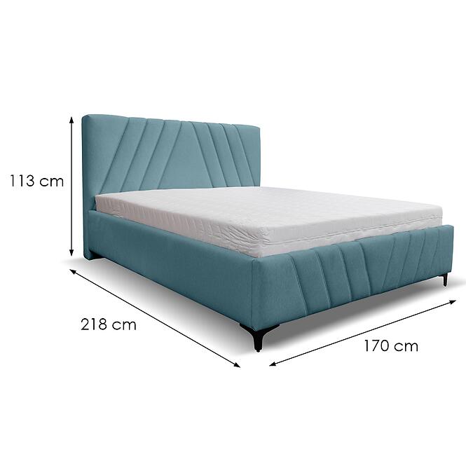 Ágy Classic Capri 160x200 Whisper 12,5