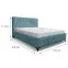Ágy Classic Capri 160x200 Whisper 12,5