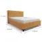 Ágy Classic Capri 160x200 Whisper 9,5