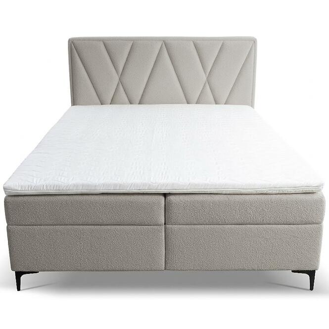 Kontinentális ágy Madryt 160x200 + topper Trenza 8