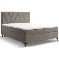 Kontinentális ágy Madryt 160x200 + topper Trenza 9