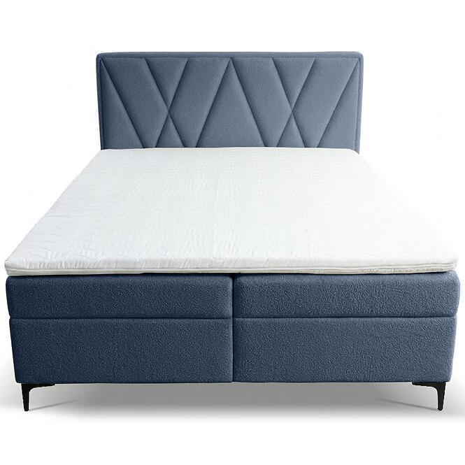 Kontinentális ágy Madryt 160x200 + topper Trenza 17