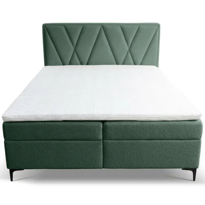 Kontinentális ágy Madryt 160x200 + topper Trenza 21