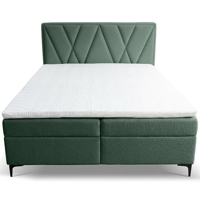 Kontinentális ágy Madryt 160x200 + topper Trenza 21