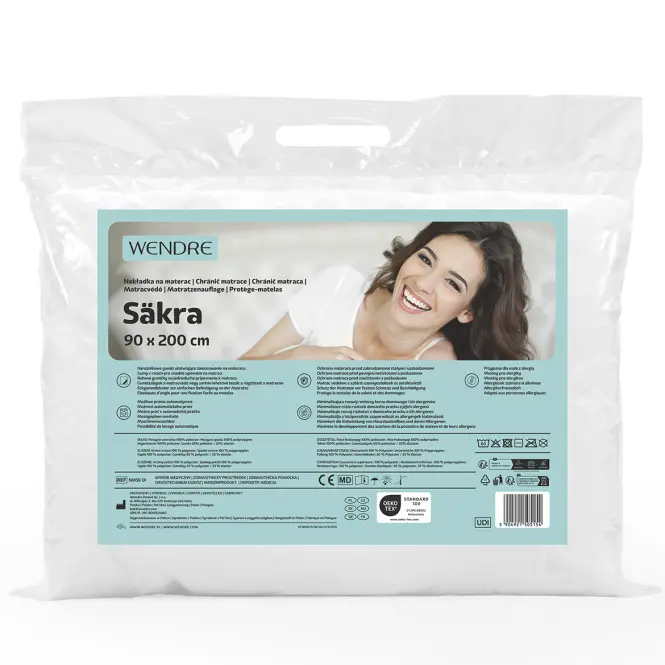 Matracvédő Sakra 90x200,4