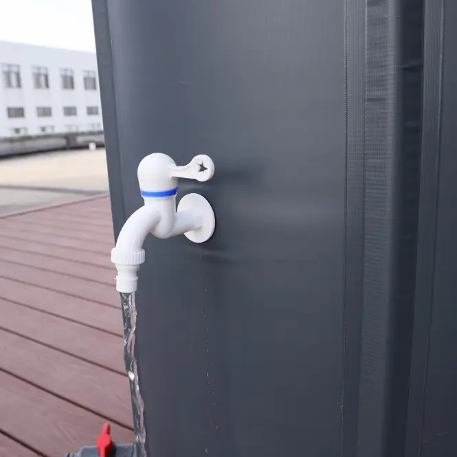 Összecsukható víztartály 500 l + grafit csatlakozó GMW500,9