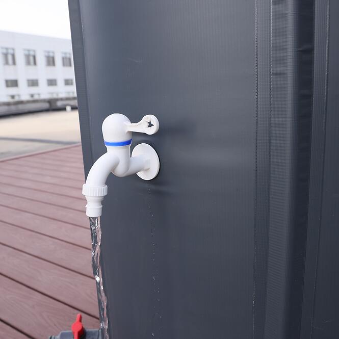 Összecsukható víztartály 500 l + grafit csatlakozó GMW500,9