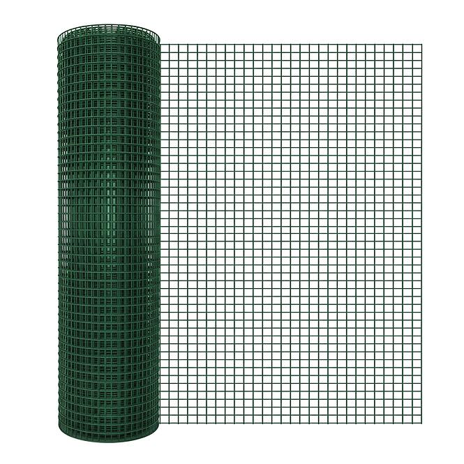 Hegesztett tenyészháló 0,5x5 m 0,8 mm 12 mm zöld GMW055G