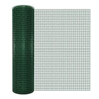 Hegesztett tenyészháló 1x5 m 0,8 mm 12,7 mm zöld GMW15G