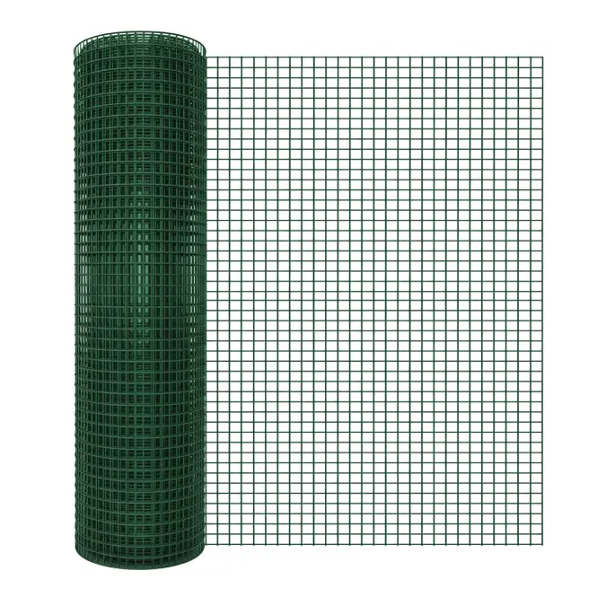 Hegesztett tenyészháló 1x5 m 0,8 mm 12,7 mm zöld GMW15G
