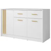 Komód Canada Cd-25 Fehér U. Aranysárga