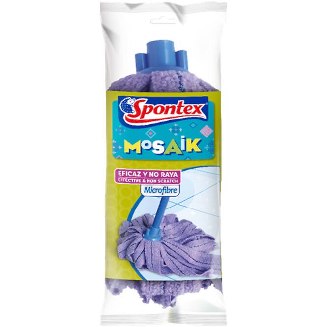 Cserefej mikroszálas szalaggal ellátott felmosóhoz Mosaik