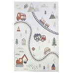Szőnyeg Step Kids 0,8/1,5 A3632a narancssárga/krém színű