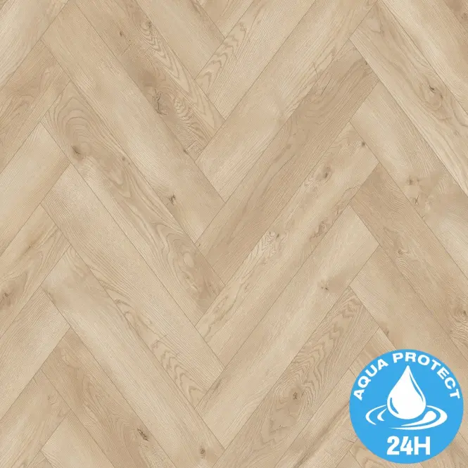 Laminált padló tölgy Monza 8mm AC5 Herringbone WR 68568