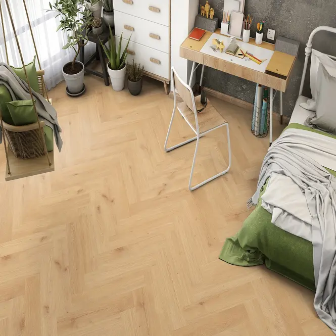 Laminált padló tölgy Como 8mm AC5 Herringbone WR 68569