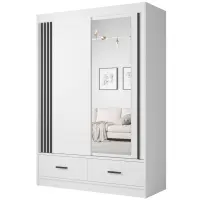 Szekrény Canada Ca-24-150 Fehér U. Fekete