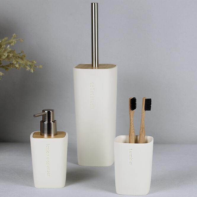 Fogkefetartó csésze pohár PL-4011-A ivory,2