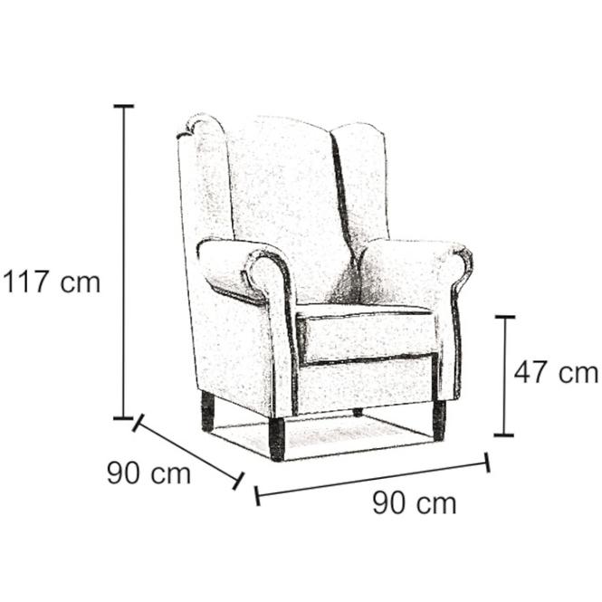 Fotel Tom soro 90,2