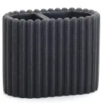 Fogkefetartó csésze pohár PL-5539 sandblack