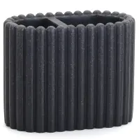 Fogkefetartó csésze pohár PL-5539 sandblack