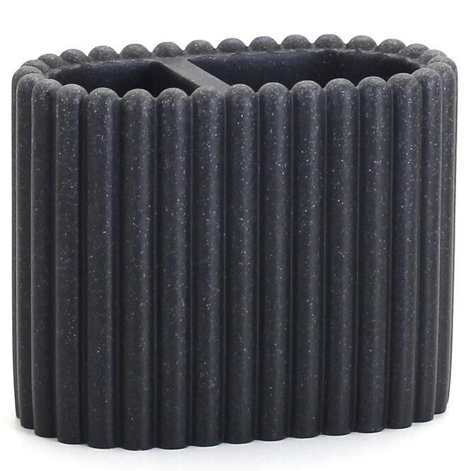 Fogkefetartó csésze pohár PL-5539 sandblack