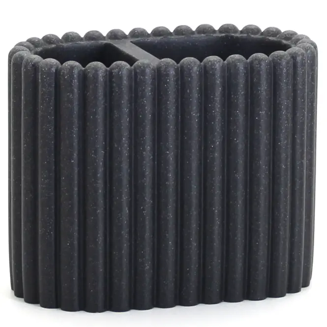 Fogkefetartó csésze pohár PL-5539 sandblack