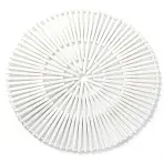 Asztalterítő bambusz 37,5 cm fehér ZF-004